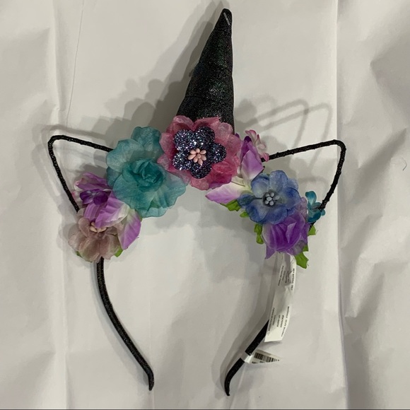 ICING UNICORN FLORAL HEADBAND!